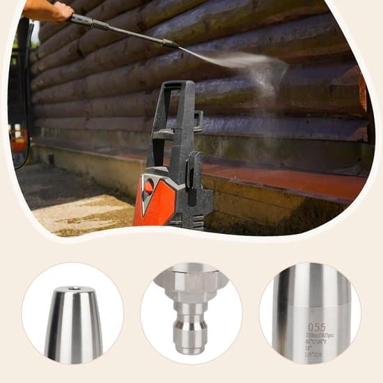 Drejedysse 3600 PSI – Rustfrit stål, 055 åbning