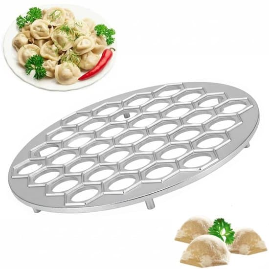 - Aluminium wontonform - Dumplingform - Rysk dumplingform
