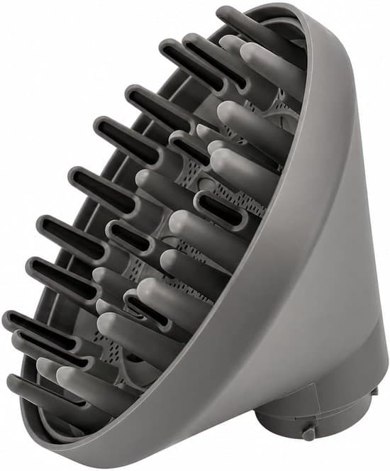 Diffuser til Styler HS01 HS05 Tilbehør - Universal Hår Diffuser Dyse til Styler og Hårtørrer - Varmluft Diffuser Anti-Frizz - Hårstyling
