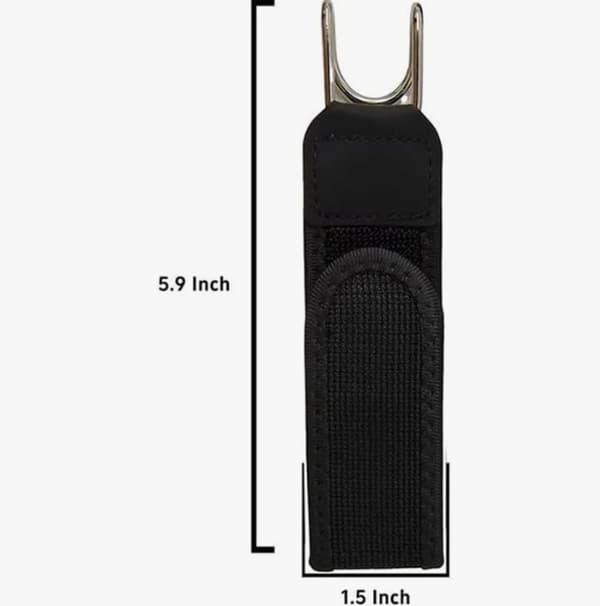 1-delt Unisex Sort Spændeløst Elastikbælte til Kjolebukser & Jeans