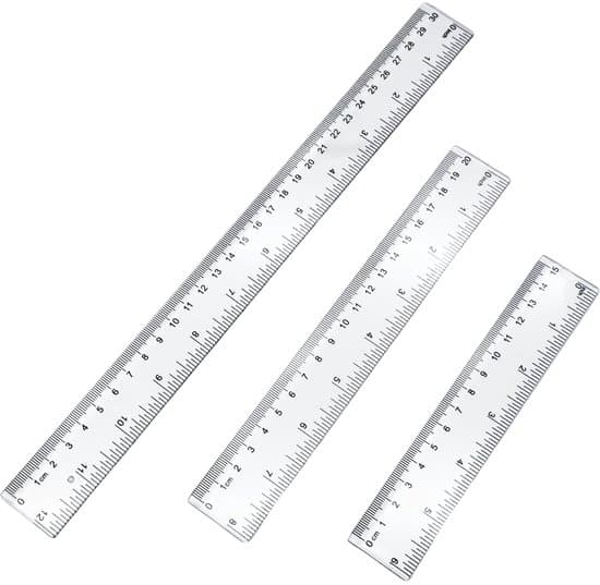 Linjalset om 3 - Noggrant och Hållbart - Plast