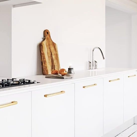 2 stk. møbelgreb – Køkkengreb – Dørgreb – Kommode, Garderobe, Skuffer – Dørknopper – 128 mm
