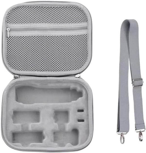 Bärbar tygväska för DJI Pocket 3 med plyschfoder, kameratillbehör