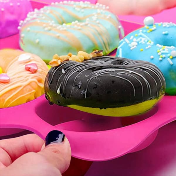 3-delt bageværktøjssæt - silikone doughnutform