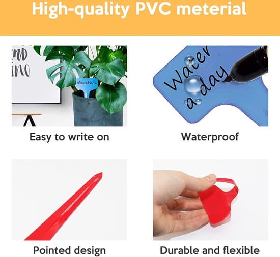 600-pack 6 x 10 cm PP-plast grönsaks- och trädgårdsskyltar