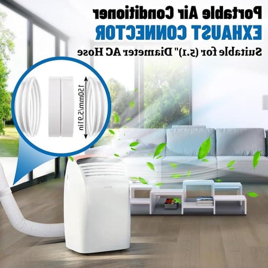 Afløbsslangeadapter til bærbar aircondition - Ø 150 mm