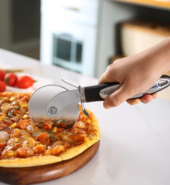Pizzaskärare i rostfritt stål från Köpenhamn