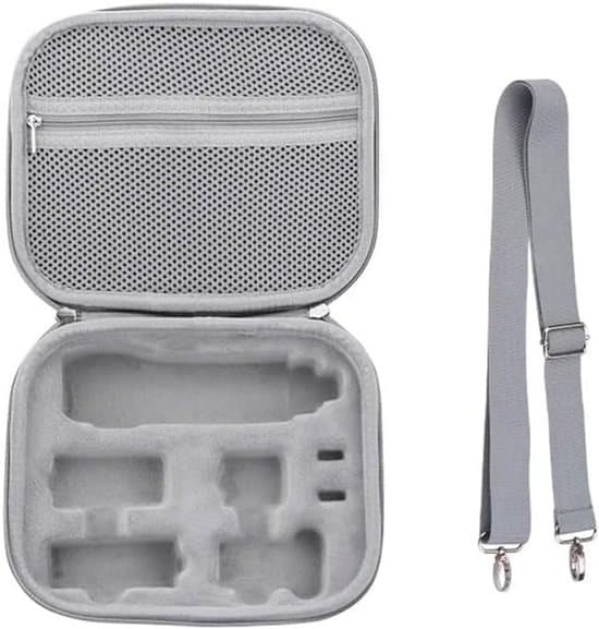 Bärbar tygväska för DJI Pocket 3 med plyschfoder, kameratillbehör