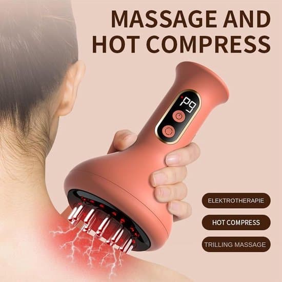 Bærbar genopladelig mave-scanner og cellulitefjernende massager