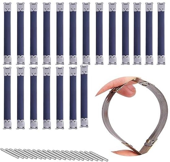 DIY Flexibla Väskförslutningsremsor - 20-pack
