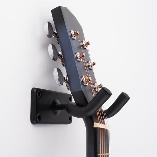Gitarrväggfäste 2 stycken - Väggfästen i metall för gitarr, bas, mandolin, banjo