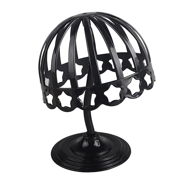 Baby parykhætte ramme, plastik, 52cm, sort