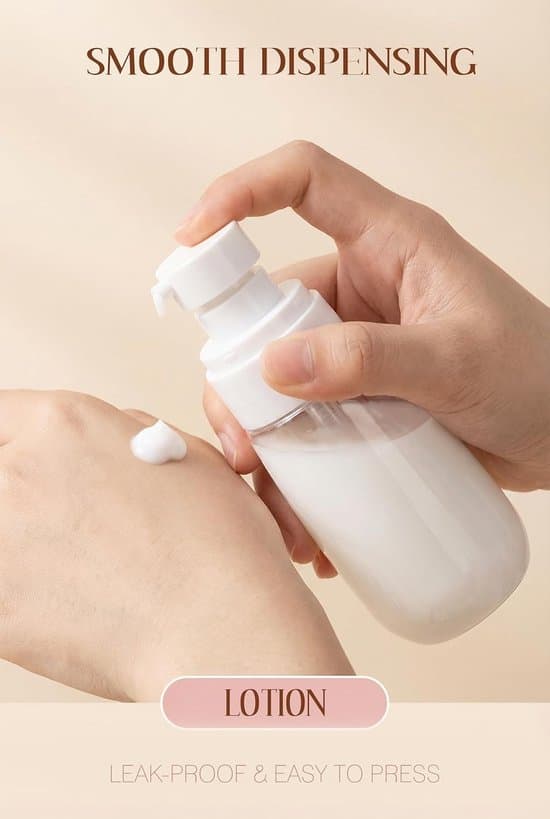 Minilotionpumpflaskor – 3-pack – Påfyllningsbara – Läckagesäkra (resestorlek) – Blå + Transparent + Rosa – 3 x 100 ml