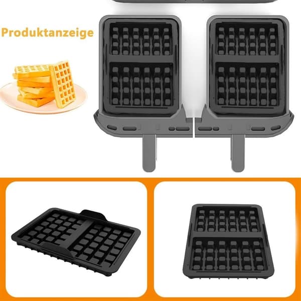 Vaffelformtilbehør til Ninja AF400EU AF451EU SL400EU - Tosæt