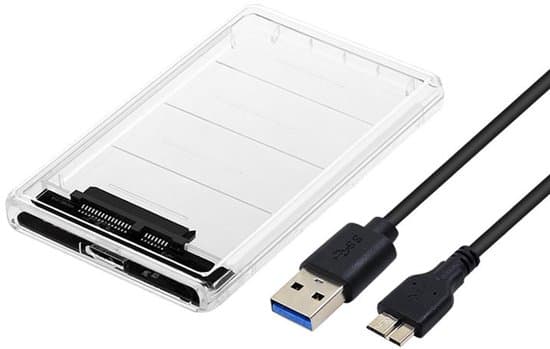 2,5-tommer harddisk kabinet, SATA SSD, USB 3.0 harddisk kabinet