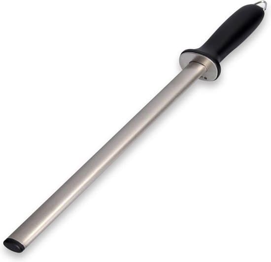 31 cm oval slibestang i rustfrit stål, professionel diamant