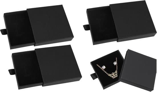 7x7x1.8cm Mini Reseförvaringslåda för Smycken med Skumfoder - Rosa