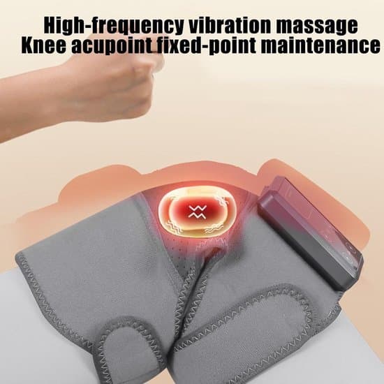 Knæledstrykmassager med varme- og vibrationsfunktioner