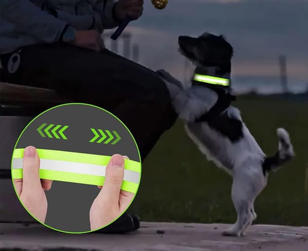 Reflexband, reflekterande ljusband, handledsreflexer, säkerhetsjoggingkit