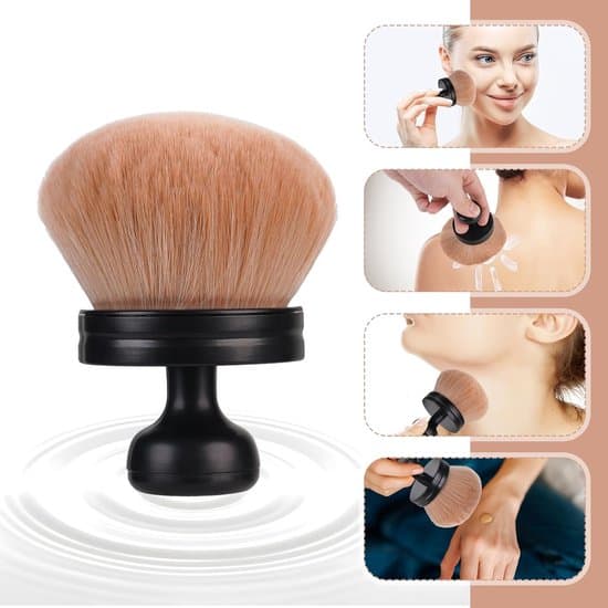 Makeupbørster - Stor - Selvbruner
