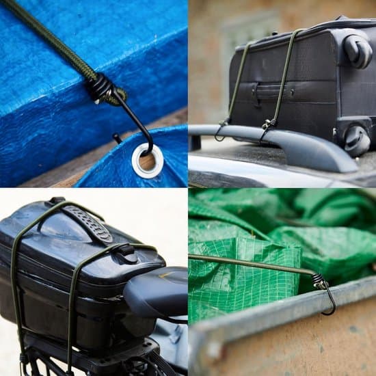 10-pack armégröna 75 cm kraftiga elastiska bagageremmar med krokar