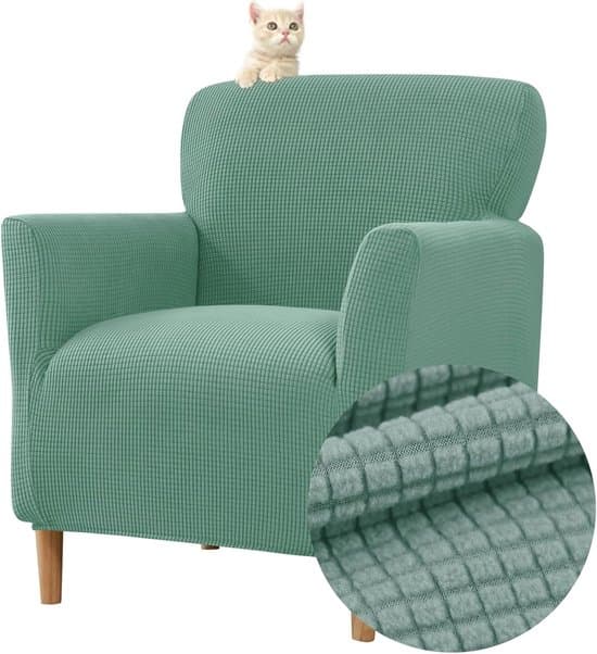 Elastiska stolsöverdrag för fåtöljer och stolar - Jacquard möbelskydd för vardagsrum