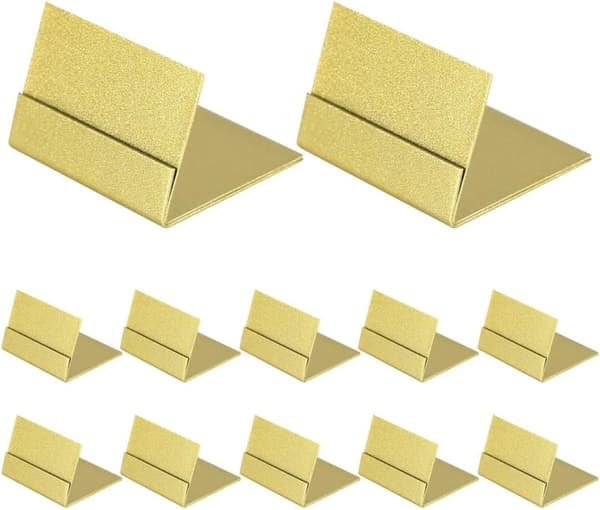 12-pack skrivbordsvisitkortshållare/displaybricka