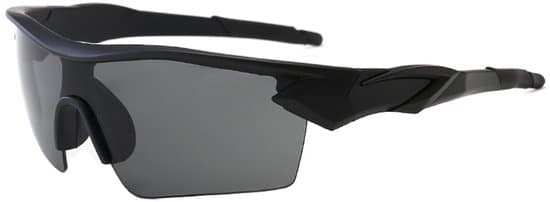 Cykelbriller - UV400 polariserede - sorte