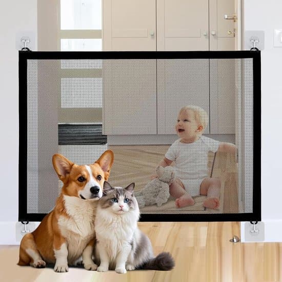 Hundskyddsgaller - Husdjurssäkerhetsgaller - Vikbart