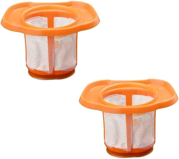 Två filter för BLACK+DECKER handdammsugare