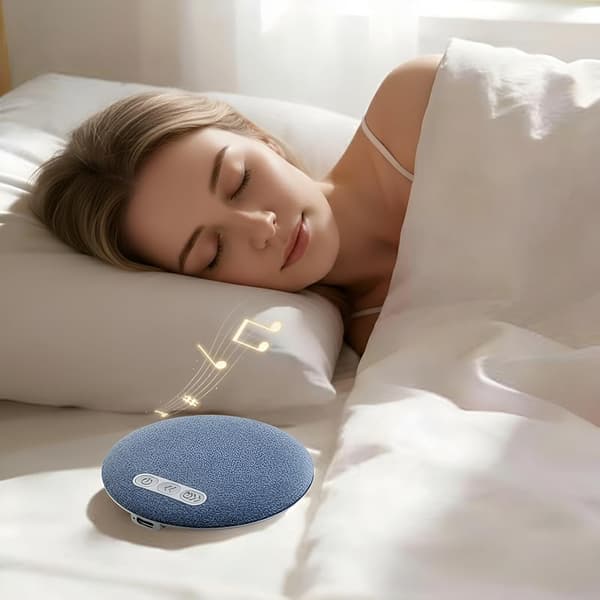 Mini trådløs knogleledning Bluetooth pudhøjttaler (blå)