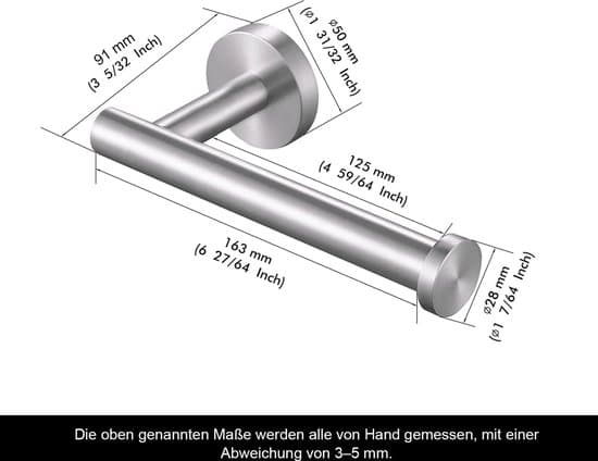 Universal toiletpapirholder – badeværelsestilbehør