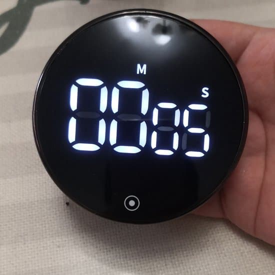 Digital Timer - Køkkentimer - Magnetisk - Smart Timer - LED Display - Produktivitetstimer - Fokus - Tidsstyring