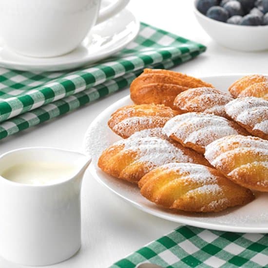 Silikone Madeleine Bageform - Skalformede Småkageforme - 3 Styk
