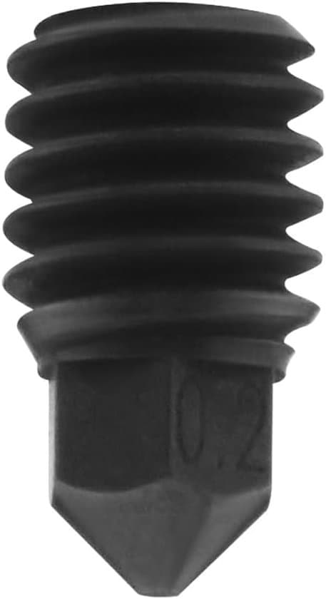 3D-printer reservedele - 3D-printerdyser - 10-pak 0,2 mm stålnitter, velegnet til forskellige 3D-printermodeller