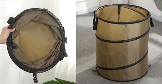Vikbar papperskorg - 1 liter - Flerfärgad