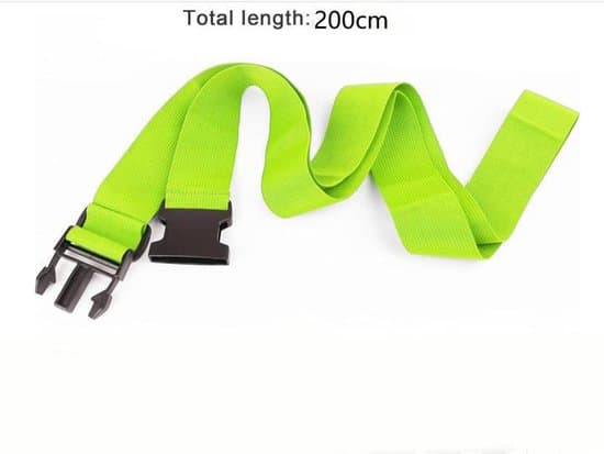 4-delt 200 cm x 5 cm justerbart bagagestrop-sæt i polyester