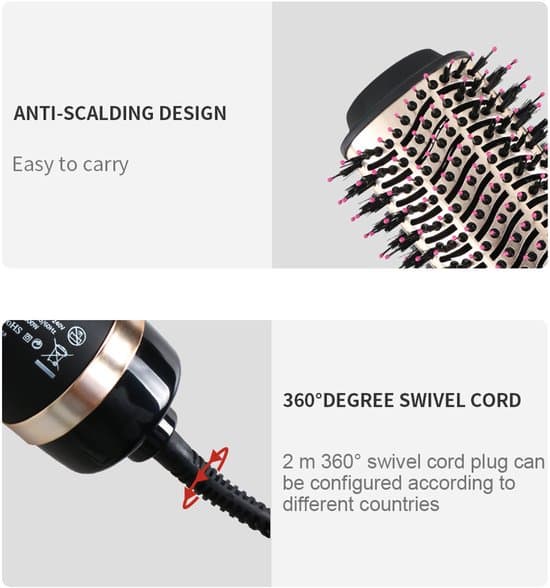 Revlon Salon One-Step hårtørrer og volumizer til kort til mellemlangt hår