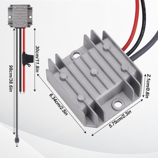 12V/24V til 30V DC boost strømadapter/konverter til Starlink Mini med sikring