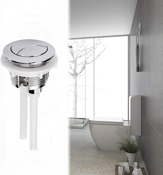 2-pack toalettcistern spolningskontrollpanel för 38-50 mm hål