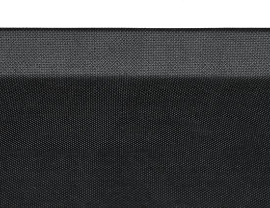 Serveringsbricka - Rektangulär - 41 x 30 cm - Upphöjda kanter - Halkfri - Svart