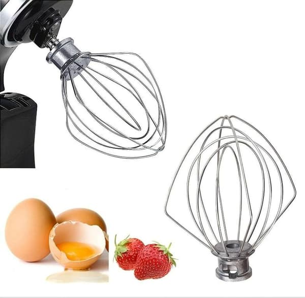 Piskeris i rustfrit stål til KitchenAid 5K45/K45WW foodprocessor