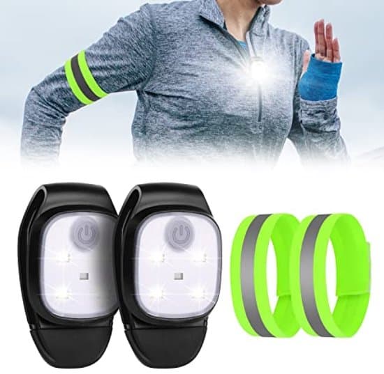 Bærbart clip-on belysningssæt - 2 LED-lys med reflekser