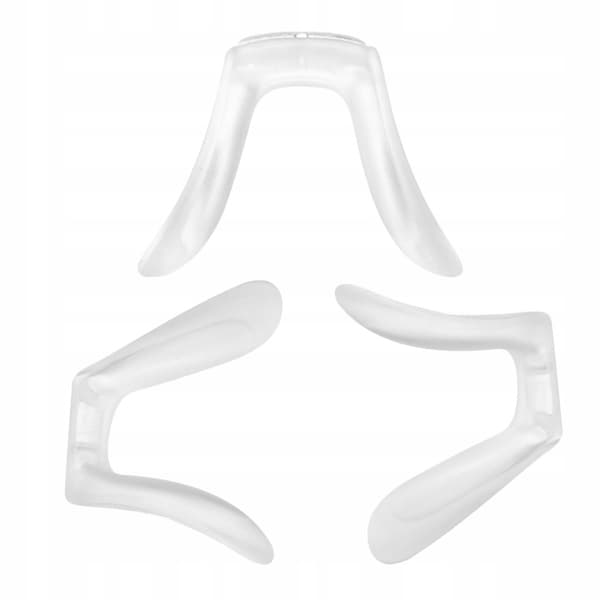 3-pack halkfria näskuddar i silikon för glasögon