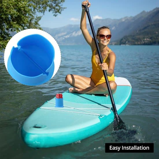 Universal kopholder til kajakker og paddleboards - 2-delt sæt