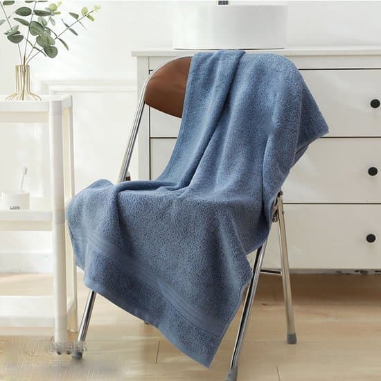 100% bomuld badehåndklæde - 60x120 cm - Blå