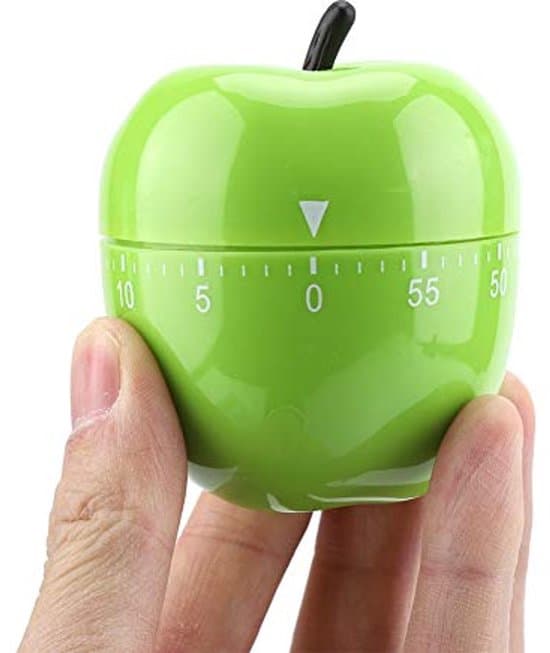 Mekanisk kökstimer - Grön äggklocka - Max 60 minuter - ABS-material