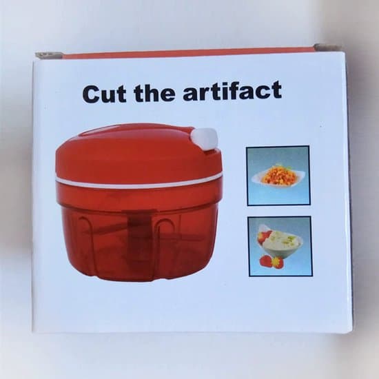 Turbo-Chef lökhackare - Röd, snabb kille