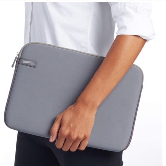 Laptopväska, 13,3 tum, grå