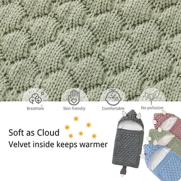 Babysovepose - 60 cm - Grøn